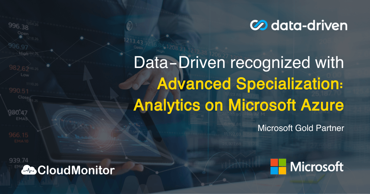 Data-Driven recognized with Advanced Specialization: Analytics on Microsoft Azure